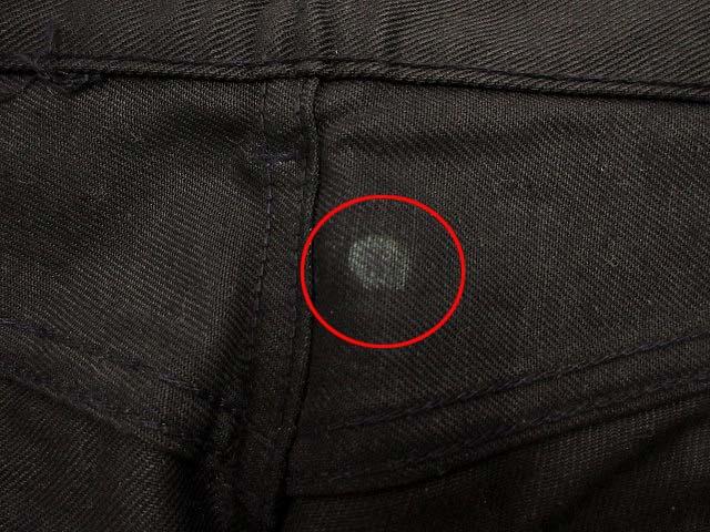 中古】未使用品 リーバイス デッドストック 60s 518 ブラック カツラギ