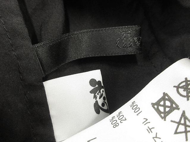 【中古】ジウ 慈雨 x divka クロップド ブルゾン 2024SS ブラック 黒 40 ジャケット センソユニコ 上着 アウター 中古】ジウ 慈雨 x divka クロップド ブルゾン 2024SS ブラック 黒 40