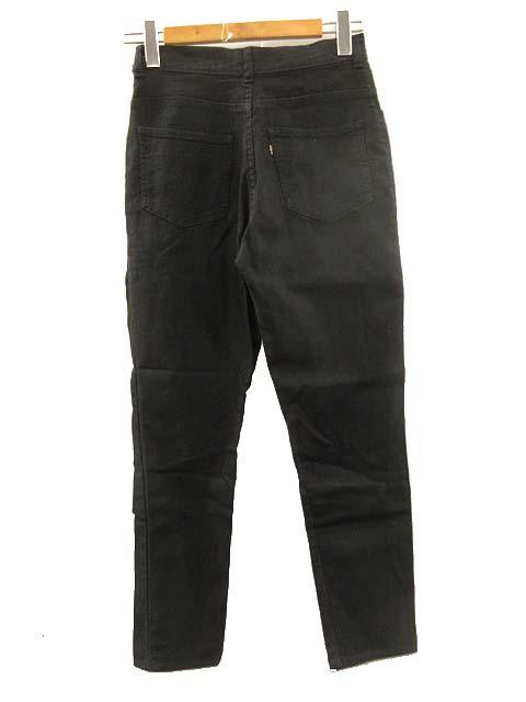 【中古】リーバイス Levi's 60s 黒タブ ビッグE ストレッチ スリム パンツ ヴィンテージ ブラック メンズ レディース_1