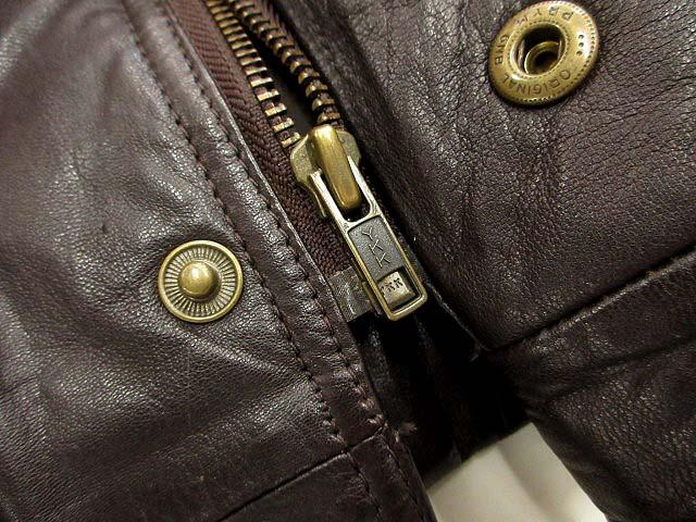 中古】エディーバウアー EDDIE BAUER 80s 黒タグ オールレザー グース