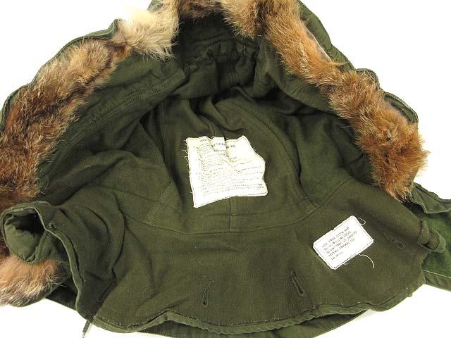 中古】ヴィンテージ VINTAGE 60s US ARMY M-65用 コヨーテファー