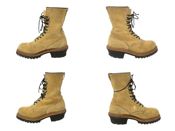 REDWING PT91 スエード ロガーブーツ 中古】レッドウィング REDWING