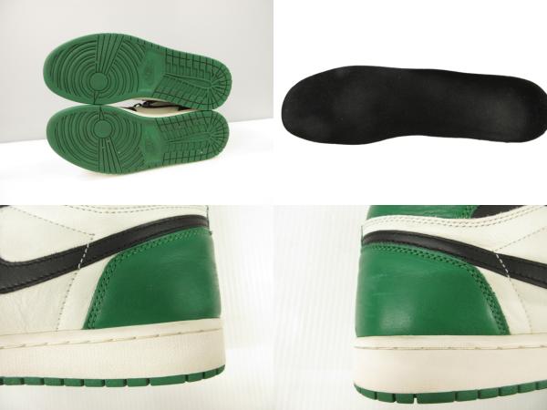 【中古】ナイキ NIKE エアジョーダン1 レトロ HIGH OG パイングリーン 555088-302 28.0cm ☆AA★ メンズ