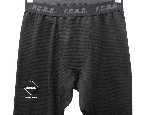 【中古】エフシーレアルブリストル F.C.Real Bristol FCRB UNDER LAYER TIGHTS アンダー レイヤー タイツ L ブラック