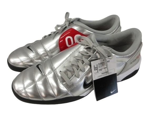 【中古】未使用品 ナイキ NIKE T90 SP Total90 HJ9351-002 トータル 90 30cm メタリックシルバー スニーカー シューズ
