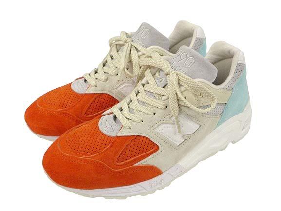 【中古】ニューバランス NEW BALANCE × KITH 990V2 Cyclades キス キクラデス M990KC2 スニーカー 25.5cm