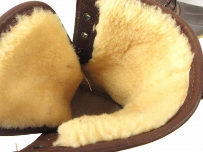 【中古】エルエルビーン L.L.BEAN ビーンブーツ Bean Boots シアリングラインド インサレーテッド USA製 ブラウン 7
