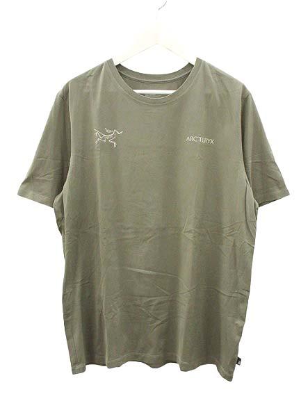 【中古】アークテリクス ARC'TERYX SPLIT SS T-SHIRT 30379 スプリット ショートスリーブ Tシャツ L カーキグリーン