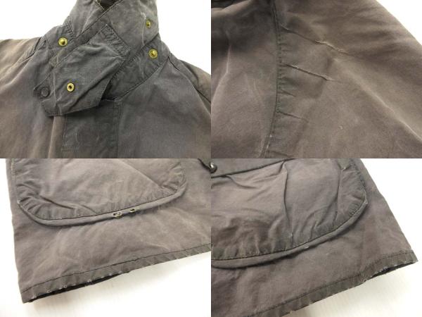 【中古】バブアー Barbour 80s 90s ビデイル BEDALE 3ワラント 4ポケット ワックスコットン ジャケット 38_7