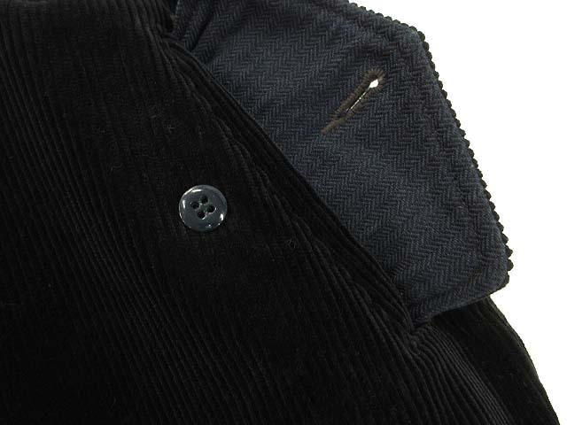 中古】ボンクラ BONCOURA スイングトップ 太畝コール天 ネイビー 36