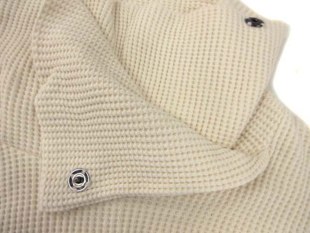 【中古】エーエフアーティファクト A.F ARTEFACT exclusive 2WAY HIGHNECK TOPS WAFFLE JERSEY 2 ECRU 中古】エーエフアーティファクト A.F ARTEFACT exclusive 2WAY