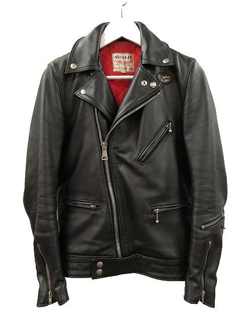 【中古】ルイスレザー LEWIS Leathers 441T サイクロン タイトフィット CYCLONE レザー ライダース ジャケット 32