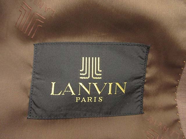 中古】ランバン LANVIN セットアップ 2B シングル スーツ R48-45 中古】ランバン LANVIN セットアップ 2B シングル スーツ R48-45