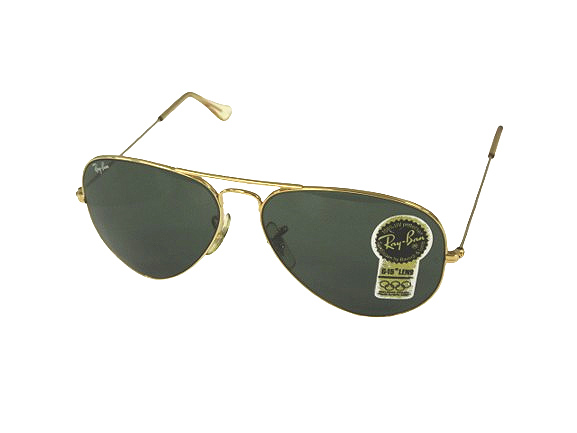 【中古】レイバン RAY BAN B&L ボシュロム クラシックメタル ティアドロップ サングラス USA製 L0205 G-15レンズ