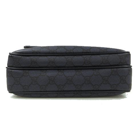 【中古】グッチ GUCCI オフィディア スモール クロスボディバッグ 青味＆まっ黒い青味 GGスプリーム 802170
