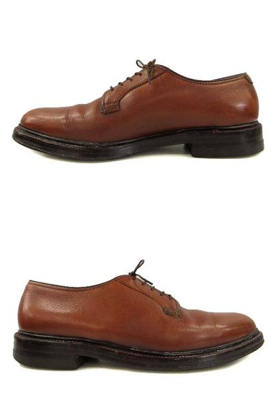【中古】フローシャイム インペリアル Florsheim Imperial ケンムール プレーントゥ レザー シューズ ブラウン 9.5D