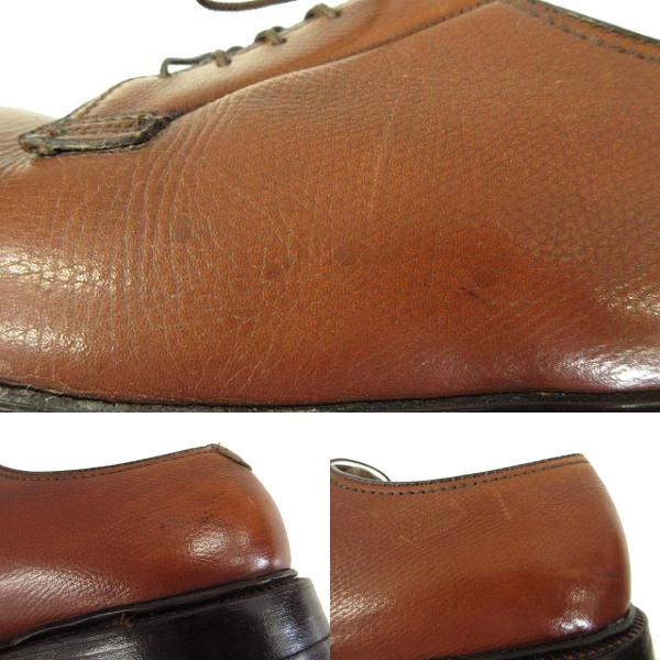 【中古】フローシャイム インペリアル Florsheim Imperial ケンムール プレーントゥ レザー シューズ ブラウン 9.5D