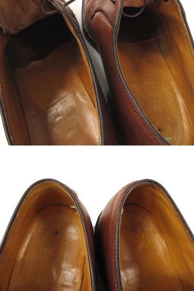 【中古】フローシャイム インペリアル Florsheim Imperial ケンムール プレーントゥ レザー シューズ ブラウン 9.5D