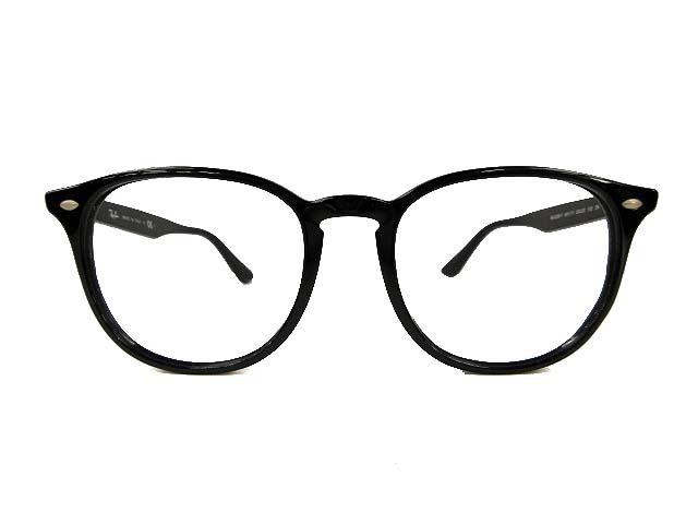 【中古】レイバン RAY BAN サングラス フレーム RB4259-F フルフィット ウェリントン メガネ 黒 ブラック 53 20