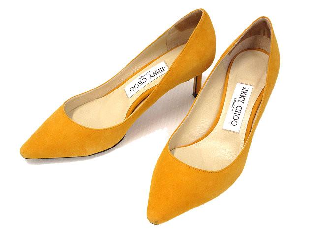 中古】ジミーチュウ JIMMY CHOO ROMY 60 パンプス スエード 35.5