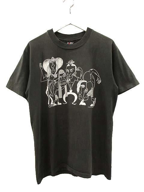【中古】ヴィンテージ VINTAGE 90s レッチリ Red Hot Chili Peppers ピカソ Picasso バンド Tシャツ giant USA製 L