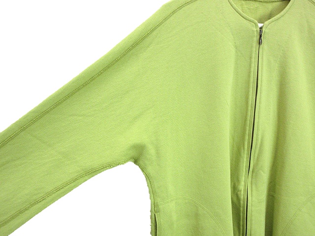 中古】ヨーガンレール JURGEN LEHL ババグーリ コットン裏毛 ジップ