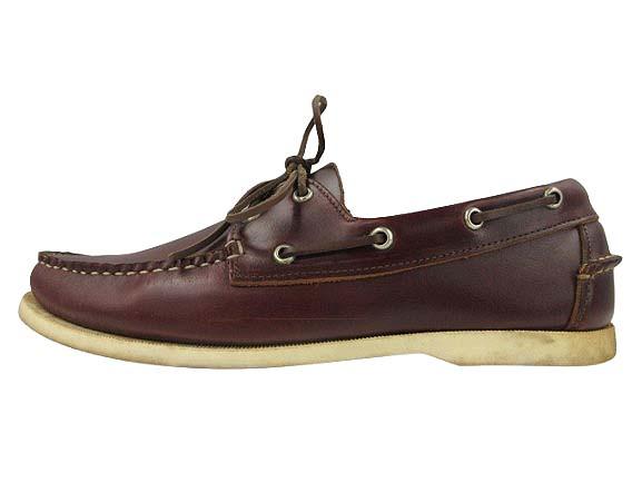 【中古】Atlantic Works アトランティックワークス BEAMS別注 ビームス ハンドソーン モカシン 9 1/2D ブラウン 中古】Atlantic Works アトランティックワークス BEAMS別注 ビームス