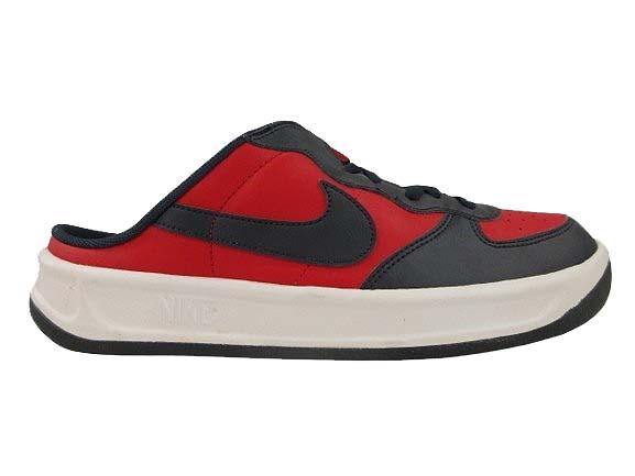 【中古】未使用品 ナイキ NIKE A83 クロッグ CLOG デッドストック サンダル スリッポン 443379-600 赤 紺 28_3