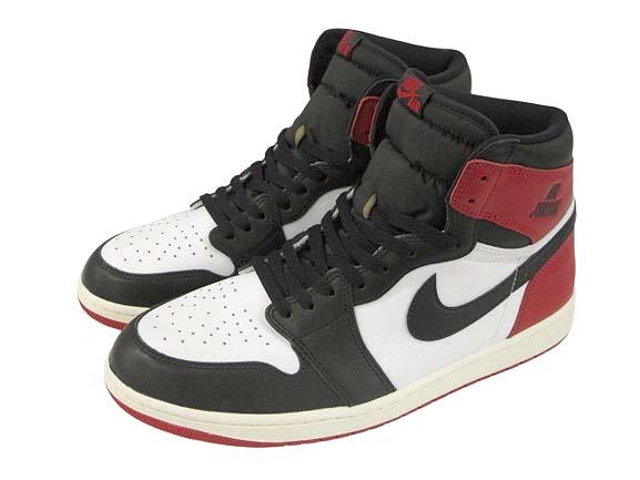 【中古】ナイキ NIKE AIR JORDAN 1 RETRO HIGH OG BLACK TOE REIMAGINED DZ5485-106 エア ジョーダン 1 レトロ 30