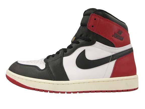【中古】ナイキ NIKE AIR JORDAN 1 RETRO HIGH OG BLACK TOE REIMAGINED DZ5485-106 エア ジョーダン 1 レトロ 30