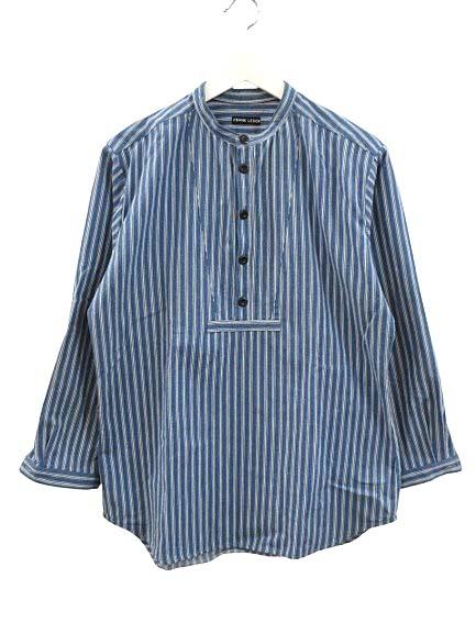 美品 フランクリーダー FRANK LEDER ドイツ製 BROWN STRIPED WOOL JKT 0422029 SIZE S FRANK LEDERドイツ製チェック柄ウールコートS緑フランクリーダー