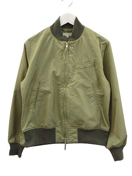 【中古】エンジニアードガーメンツ Engineered Garments アビエイタージャケット ネペンテス S カーキグリーン