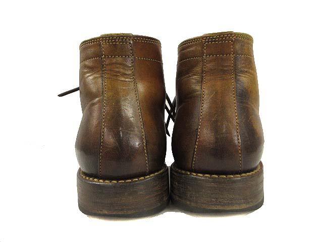 【中古】モト MOTO 1400 チャッカブーツ レザー ブラウン系 size1 メンズ_4