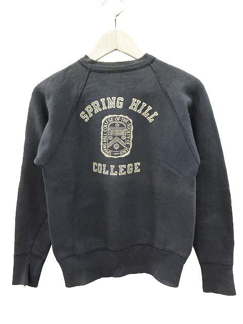 中古】チャンピオン CHAMPION 60s ランタグ スウェット カレッジ 3段