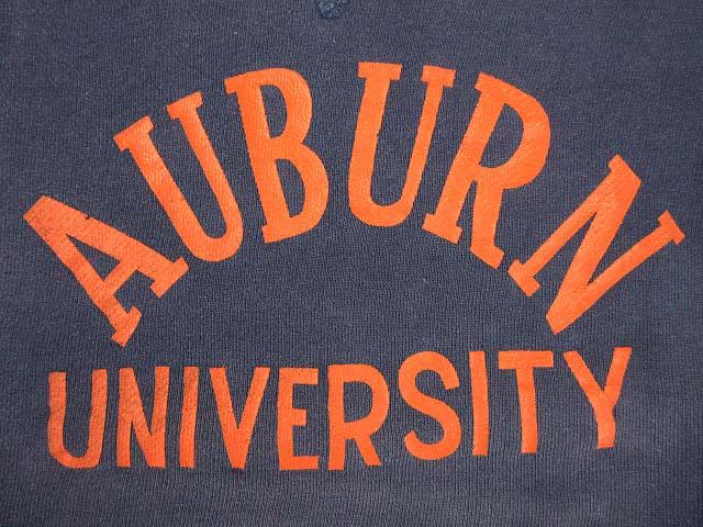 中古】ラッセル RUSSELL 60s 前V スウェット カレッジ ラバープリント