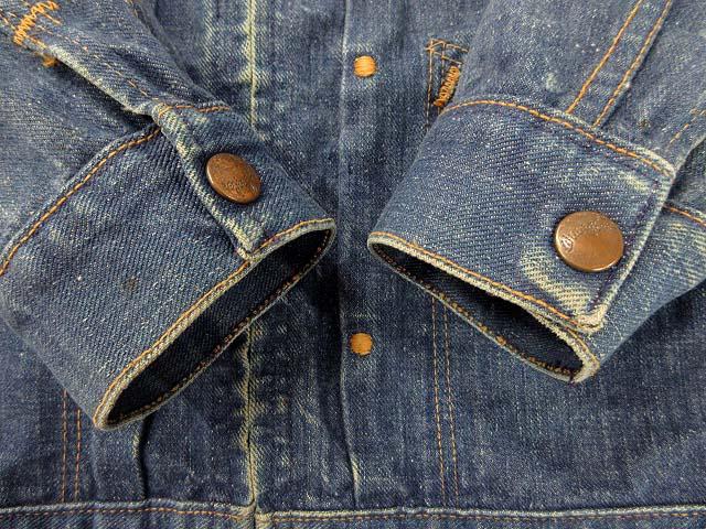 中古】ラングラー WRANGLER 70s 24MJZ デニムジャケット 黒タグ