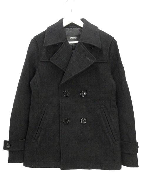 BURBERRY BLACK LABEL ブラック ピーコート BURBERRY BLACK LABEL