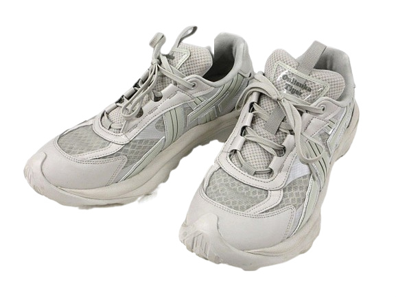 【中古】オニツカタイガー Onitsuka Tiger TIGTRAIL RS ティグトレイル スニーカー 27.0cm オイスターグレー 靴