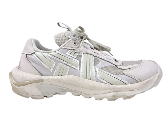 【中古】オニツカタイガー Onitsuka Tiger TIGTRAIL RS ティグトレイル スニーカー 27.0cm オイスターグレー 靴