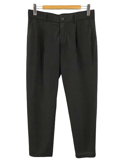 【中古】ムータ muta ストレッチメッシュスラックス パンツ YMMG-230746 黒 ブラック 6 ボトムス メンズ