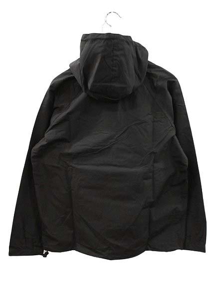 【中古】シェラデザイン SIERRA DESIGNS アノラックパーカ 2002L USA製 M 黒 ブラック ハーフジップ ブルゾン_1
