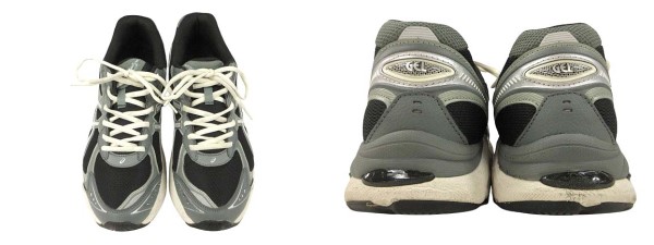 【中古】アシックス asics GT-2160 BLACK/SEAL GREY 1203A320 スニーカー 27.5cm ブラック グレー シューズ 靴 メンズ