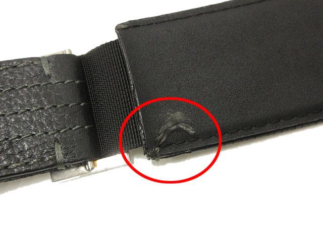 【中古】エステーデュポン S.T.DUPONT レザー フラップ ショルダー バッグ メッセンジャー 黒 牛革 かばん 鞄