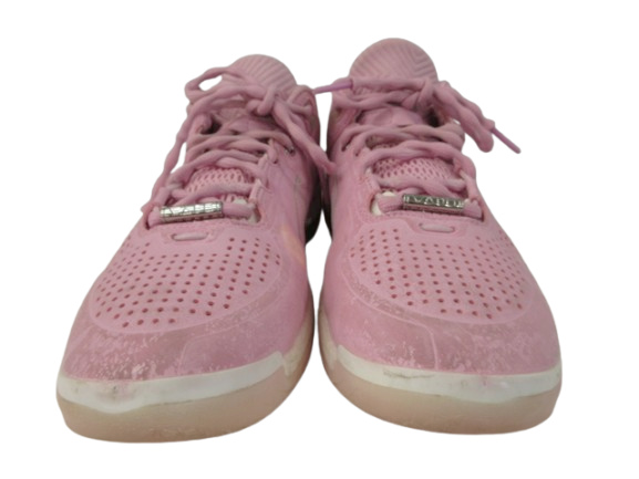 【中古】リーニン ウェイドシャドウ 6 マイアミナイト バスケットシューズ バッシュ ピンク 26.5cm スニーカー 靴