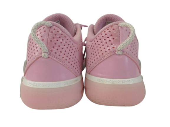 【中古】リーニン ウェイドシャドウ 6 マイアミナイト バスケットシューズ バッシュ ピンク 26.5cm スニーカー 靴