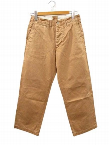 【中古】バズリクソンズ BUZZ RICKSON’S チノパン EARLY MILITARY CHINOS 1945 MODEL チノパン M43035 キャメル 31