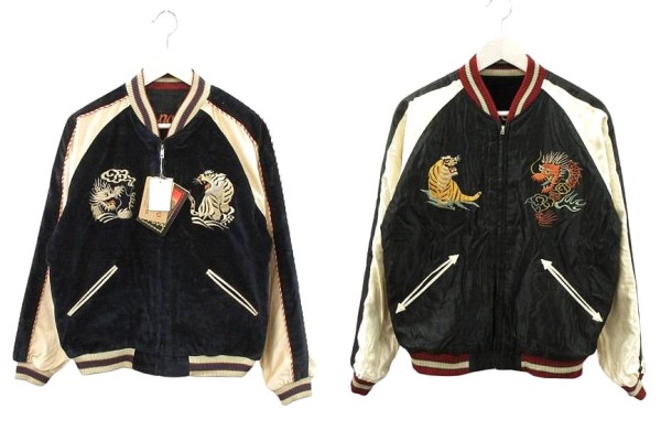 【中古】未使用品 テーラートーヨー 東洋 25AW スカジャン TT15795 Mid 1950s Style Velveteen Souvenir Jacket M 黒