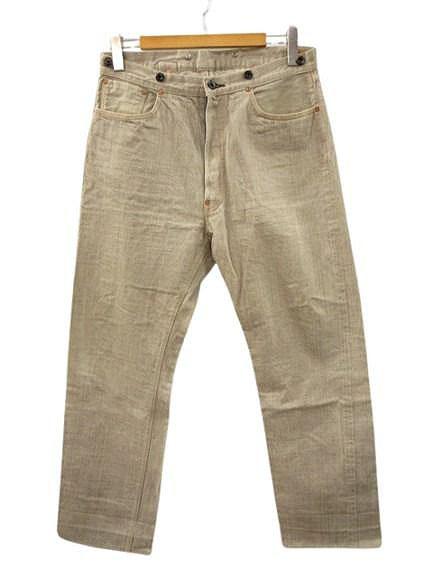 【中古】TCBジーンズ TCB JEANS TWO CAT’S WAIST OVERALL Logwood Brown ウエストオーバーオールログウッドブラウン