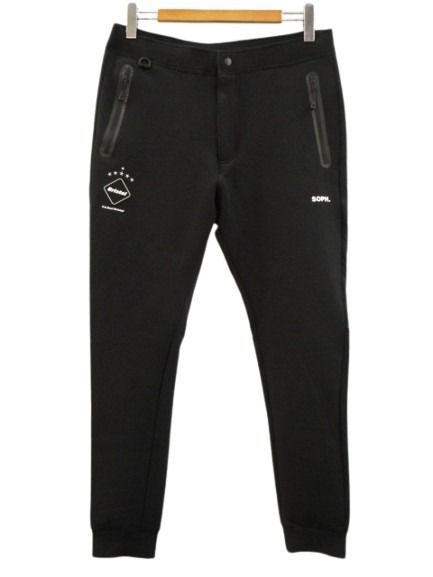 【中古】F.C.Real Bristol FCRB テックスウェットトレーニングパンツ XL ブラック 黒 TECH SWEAT TRAINING PANTS SOPH