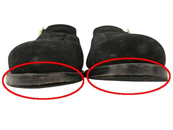 【中古】ジャランスリワヤ × BEAMS LIGHTS 別注 グルカサンダル EDWARD 98819 スウェード シューズ 8 黒_7